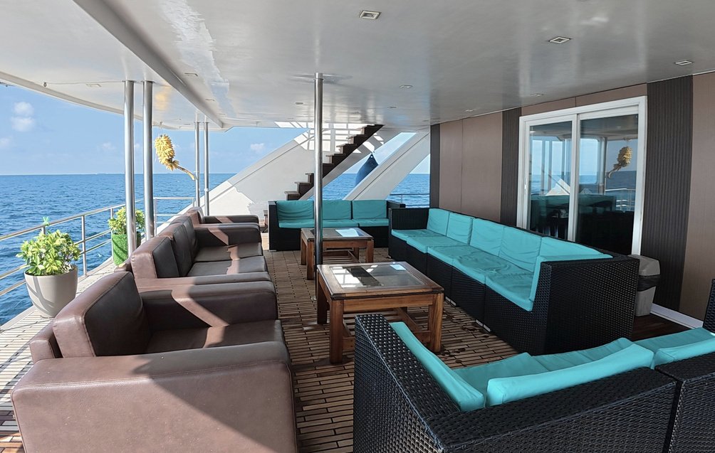 Salon interior del Dream Maldives
